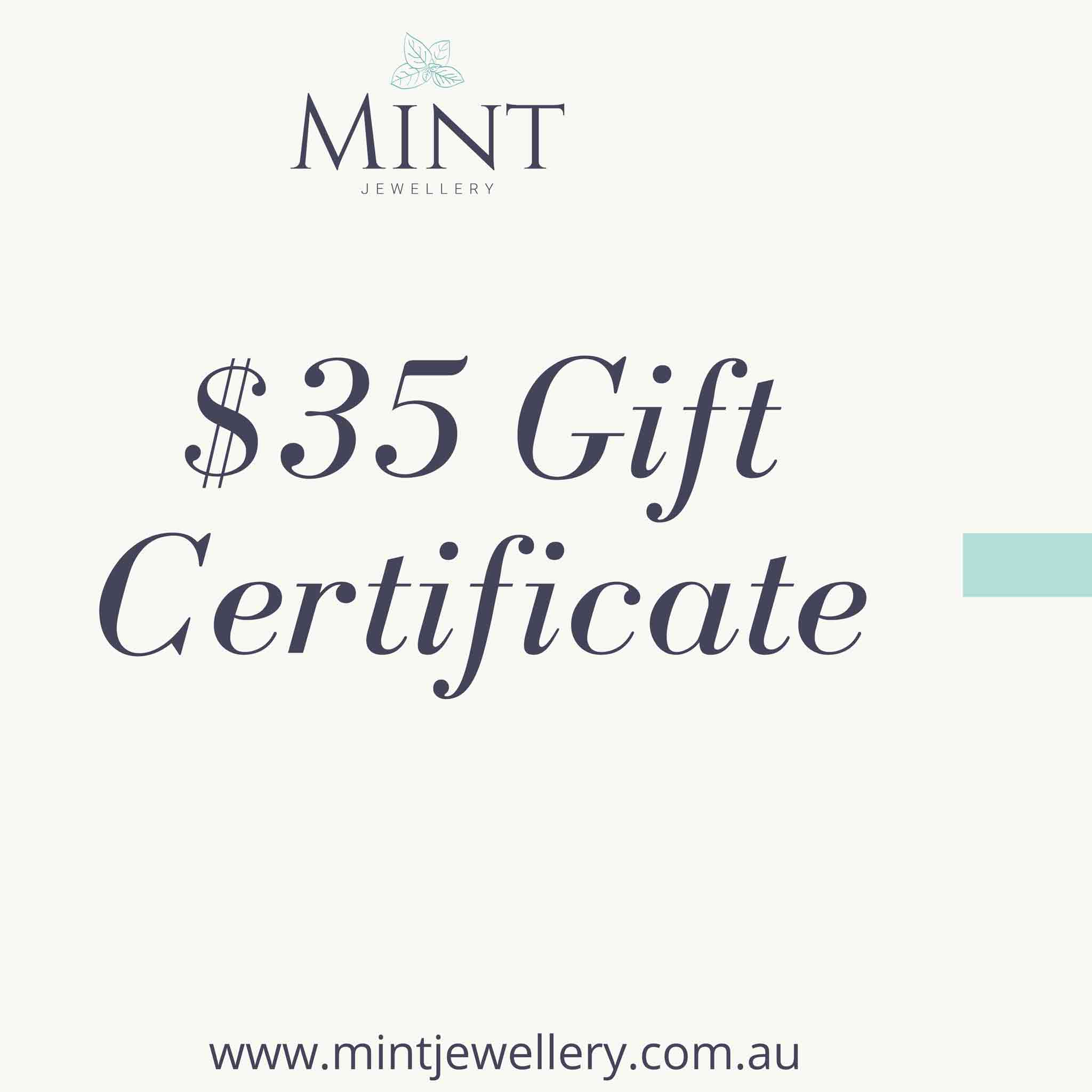 Sterling Silver Jewellery Gift Card