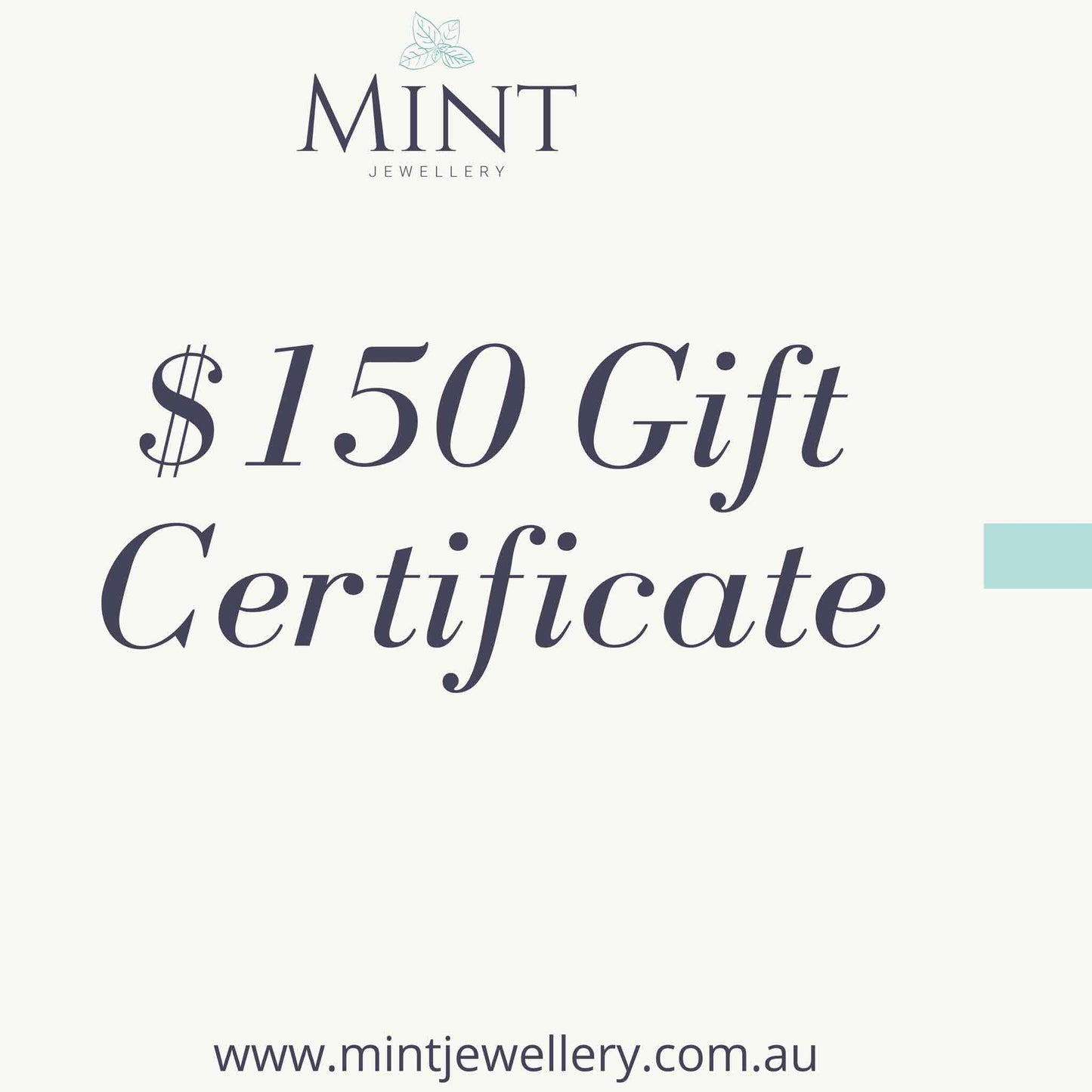 Sterling Silver Jewellery Gift Card