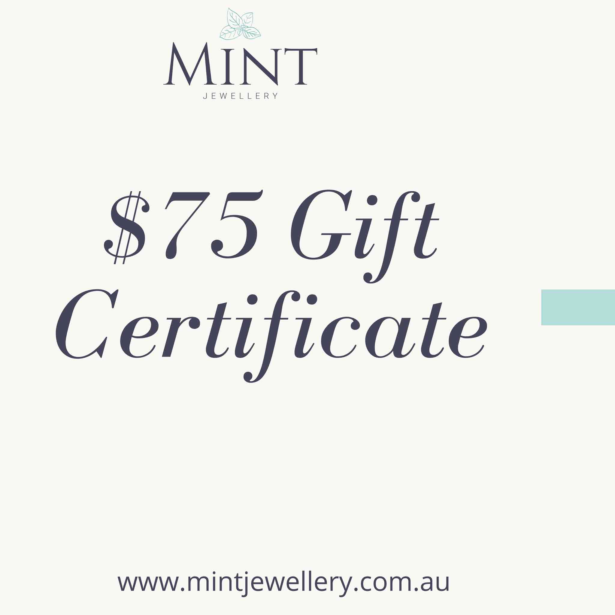 Sterling Silver Jewellery Gift Card