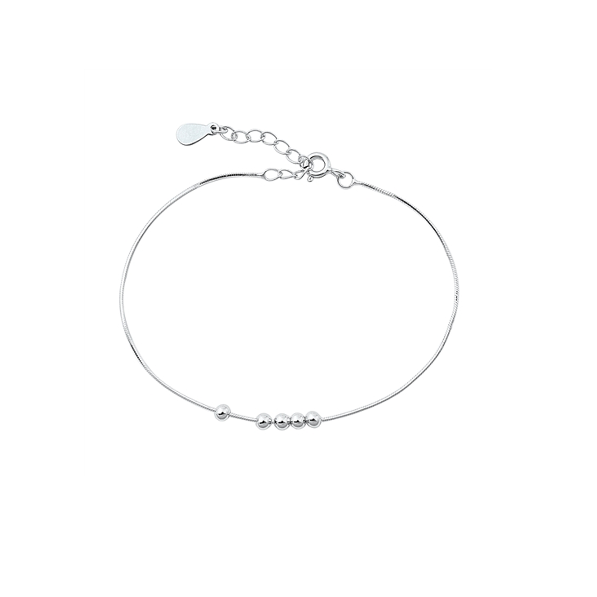 Sterling Silver Bracelet | Adjustable
