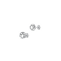 Silver Stud Earrings – Textured Pebble