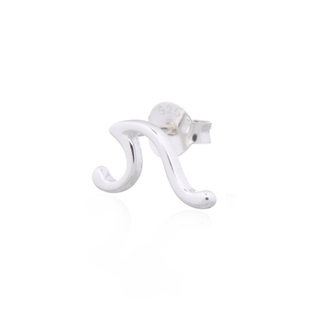 Sea Wave Stud Earrings | 925 Sterling Silver | Ocean Jewellery Australia