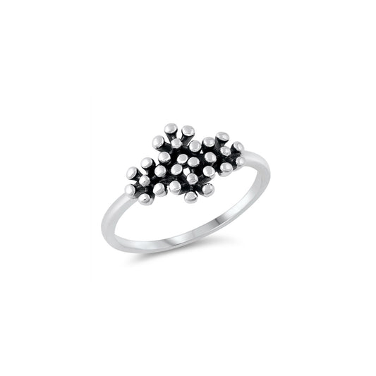 Little Dots Silver Ring